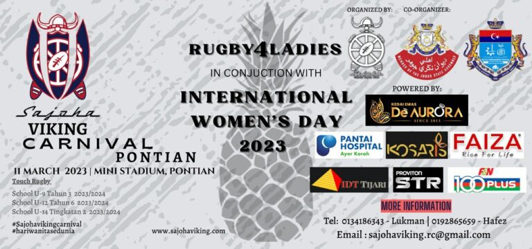 Read more about the article LAPORAN KARNIVAL SAJOHA VIKING ”RUGBY4LADIES” 2023