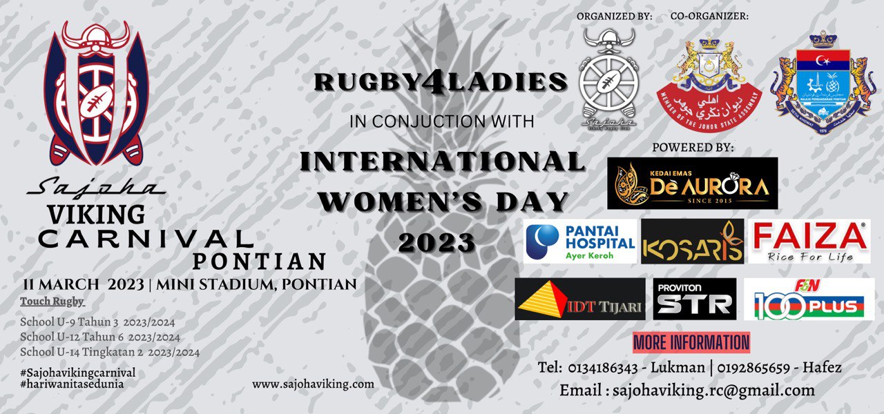 You are currently viewing LAPORAN KARNIVAL SAJOHA VIKING ”RUGBY4LADIES” 2023